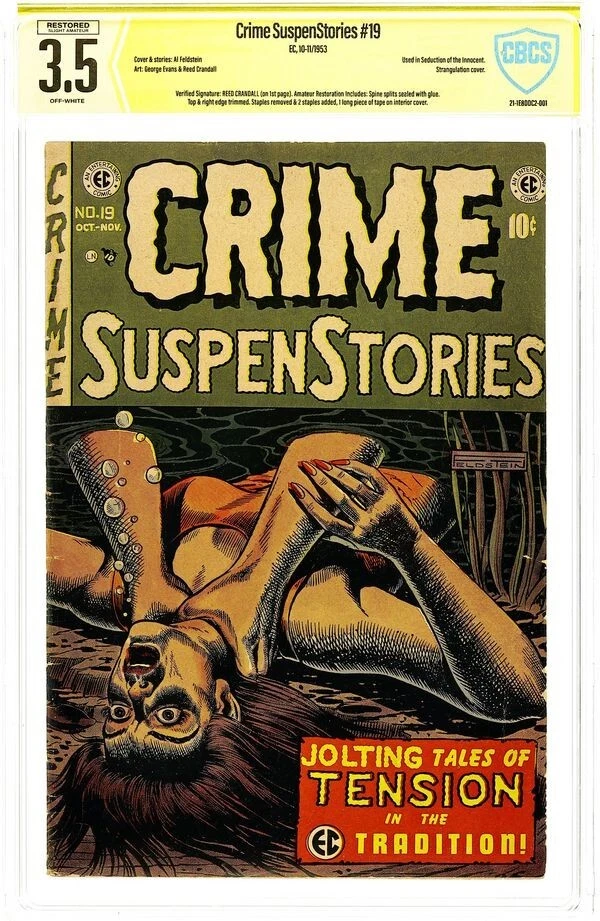 Crime Suspenstories #19